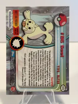 Seel #86 - Topps BLUE LOGO - NON-HOLO - Series 1 Label - Pokemon CARD - NM - Image 2
