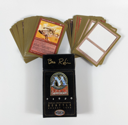 MTG 1998 World Championships BEN RUBIN SLIGH Red Weenie Deck Used CARDS EX/NM - Image 3