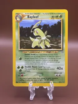 Bayleef 29/111 Pokemon Card TCG Neo Genesis Uncommon - Image 1