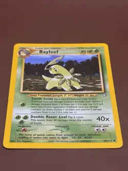Bayleef 29/111 Pokemon Card TCG Neo Genesis Uncommon - Image 3
