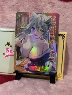 Goddess Story SENPAI HAVEN 3 SSP-001 AQUA ANIME WAIFU CARD - Image 1