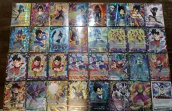 Dragon Ball Super 32 SR Foil Cards Lot Mostly Super Rares! - Image 1