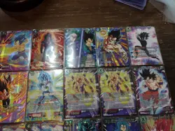 Dragon Ball Super 32 SR Foil Cards Lot Mostly Super Rares! - Image 3