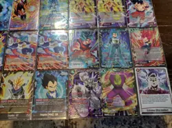 Dragon Ball Super 32 SR Foil Cards Lot Mostly Super Rares! - Image 5