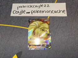 Ninetales V Full Art Holo Secret Rare Chinese Card CS1bC 163/136 LP - Image 1