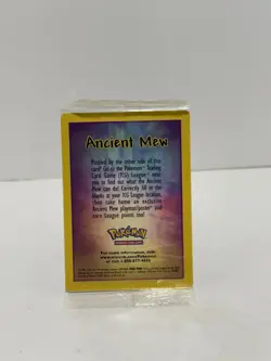SEALED Ancient Mew Pokemon New Movie Promo Double Holo Foil Rare 1999-2000 Card - Image 2