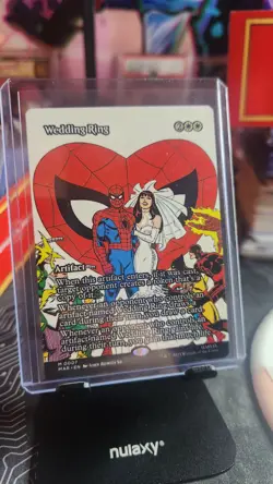 Wedding Ring Borderless #7 MTG Marvel Universes 0007 - Image 1