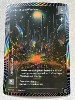 Wonders of the First : Existence Market Of Lost Wonders Foil Mythic SP 34/401 - Image 1
