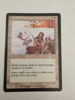 MTG Magic The Gathering Wave of Reckoning Mercadian Masques Regular - Image 1
