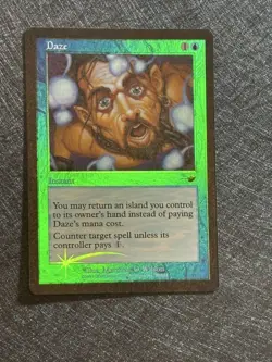 MTG blinding foil NEM English version, first edition daze - Image 1