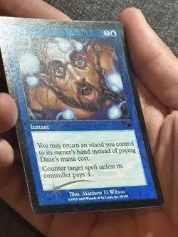 MTG blinding foil NEM English version, first edition daze - Image 2