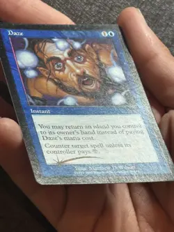 MTG blinding foil NEM English version, first edition daze - Image 3