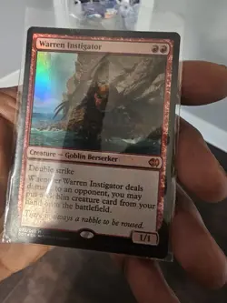 Warren Instigator Duel Decks: Merfolk vs. Goblins Foil - Image 3