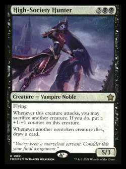 High-Society Hunter (foil) Foundations - Image 1