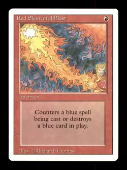 MTG Red Elemental Blast LP Light Play Revised Edition RESERVED FOR yocc_chri - Image 1