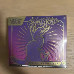 POKEMON Scarlet And Violet Elite Trainer Box Miraidon, Sealed Box 820650853418 - Image 1