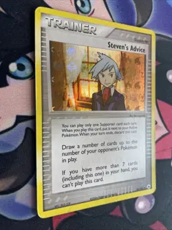 Steven's Advice EX Hidden Legends 92/101 Reverse Holo Pokemon TCG Mp - Image 2