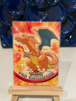 1999 Pokemon T.V. Charizard #6 Base Set Topps Series Non-Holo - Image 1
