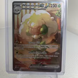 Pokemon TCG White Flare Whimsicott Ex 165/086 Special Illustration Rare English - Image 1