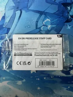 Pokemon TCG - Destined Rivals Prerelease Staff Promos Set of 4 - SEALED - Image 2
