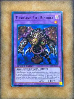 Yugioh Thousand-Eyes Restrict SS04-ENB30 Speed Duel Common 1st Ed NM - Image 1