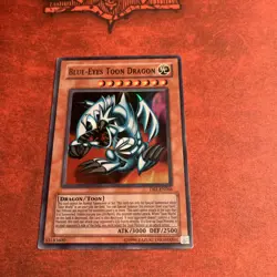 Blue-Eyes Toon Dragon DB1-EN066 Dark Beginning - Image 4
