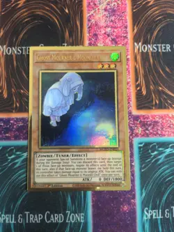Yu-Gi-Oh! Ghost Mourner & Moonlit Chill MGED-EN023 1st Ed Premium Gold NM b2/ - Image 1