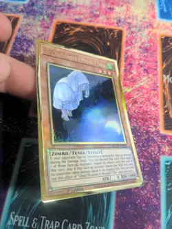 Yu-Gi-Oh! Ghost Mourner & Moonlit Chill MGED-EN023 1st Ed Premium Gold NM b2/ - Image 2