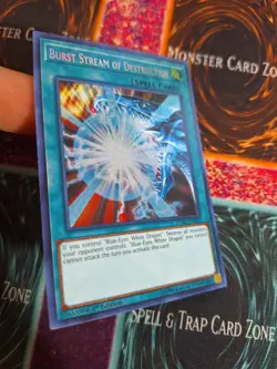 Yu-Gi-Oh! Burst Stream of Destruction LCKC-EN025 Secret Rare 1st Edition NM - Image 2