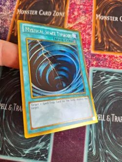 Yu-Gi-Oh! Mystical Space Typhoon PGLD-EN079 Gold Rare Unlimited Near Mint a1/ - Image 2