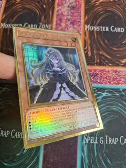 Yu-Gi-Oh! Ghost Belle & Haunted Mansion MAGO-EN012 Premium Gold 1st Edition NM - Image 2
