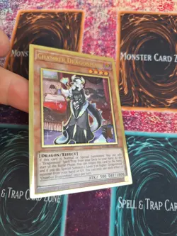 Yu-Gi-Oh! Chamber Dragonmaid MGED-EN022 Premium Gold Rare 1st Edition NM - Image 2