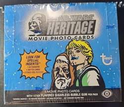 2004 Topps Star Wars Heritage Trading Cards Movie Photo Cards Sealed Hobby Box - Image 2