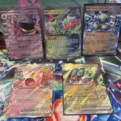 Pokemon Card Ex Lot Banette Noivern Iron Leaves Sandy Shocks Scream Tail - Image 1
