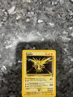 Pokemon TCG Zapdos Holo Rare Unlimited Card 20/130 Base Set 2 - Image 2