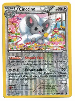 Pokemon Card Cinccino RC19/RC25 Radiant Collection Legendary Treasures Rare! EXC - Image 1