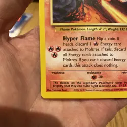 Moltres - 21 - Pokemon Wizards Black Star Promo Card Movie 2000 LP+ - Image 5