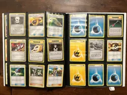 Huge Collection Lot of 100+ Vintage / Mid Era Pokemon Cards 1999 WOTC & Binder - Image 3