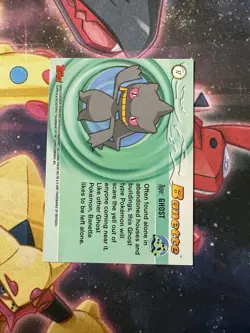 Banette #17 Pokemon Topps Advanced Card MP - Image 2