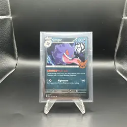 Pokemon Gengar Trick or Trade Booster Stamped Holo Card 066/1962023 NM Condition - Image 1