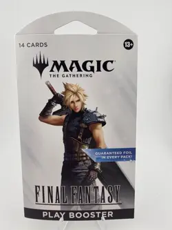 Magic The Gathering Final Fantasy - Play Booster Pack - Sleeved - Magic 2025 - Image 1