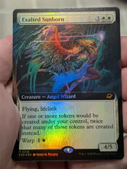 Exalted Sunborn (Extended Art) Edge of Eternities Foil - Image 1
