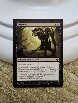 Phyresis x1 Mirrodin Besieged #49 NM 2011 MTG - Image 1