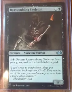 MtG Reassembling Skeleton U Regular #125 | J22 Jumpstart 2022 - Image 1