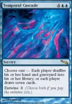 Temporal Cascade x1 - Mirrodin - Light Play, English - Mirrodin - Image 1