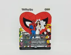 MTG: Marvel's Spider-Man: (0007) Wedding Ring (M) - Borderless Parallel Insert - Image 1