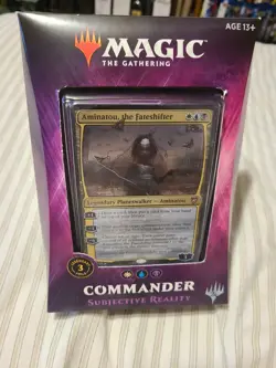 MTG Magic Subjective Reality Commander 2018 New Sealed Deck SeePics - Image 1