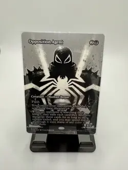 2025 Magic The Gathering Spiderman Opposition Agent #0019 Borderless Non-Foil - Image 1