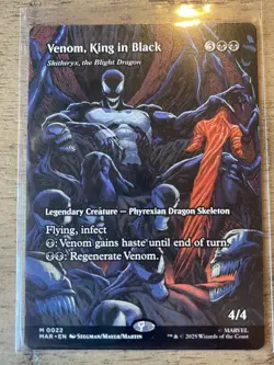 Venom, King in Black - Skithiryx, the Blight Dragon (Borderless) Marvel Regular - Image 1