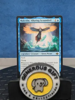 Malcolm, Alluring Scoundrel The Lost Caverns of Ixalan Regular - Image 1